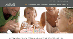 Desktop Screenshot of fetalhealthfoundation.org